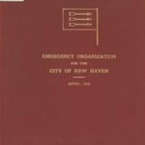 Emergency organization for the city of New Haven